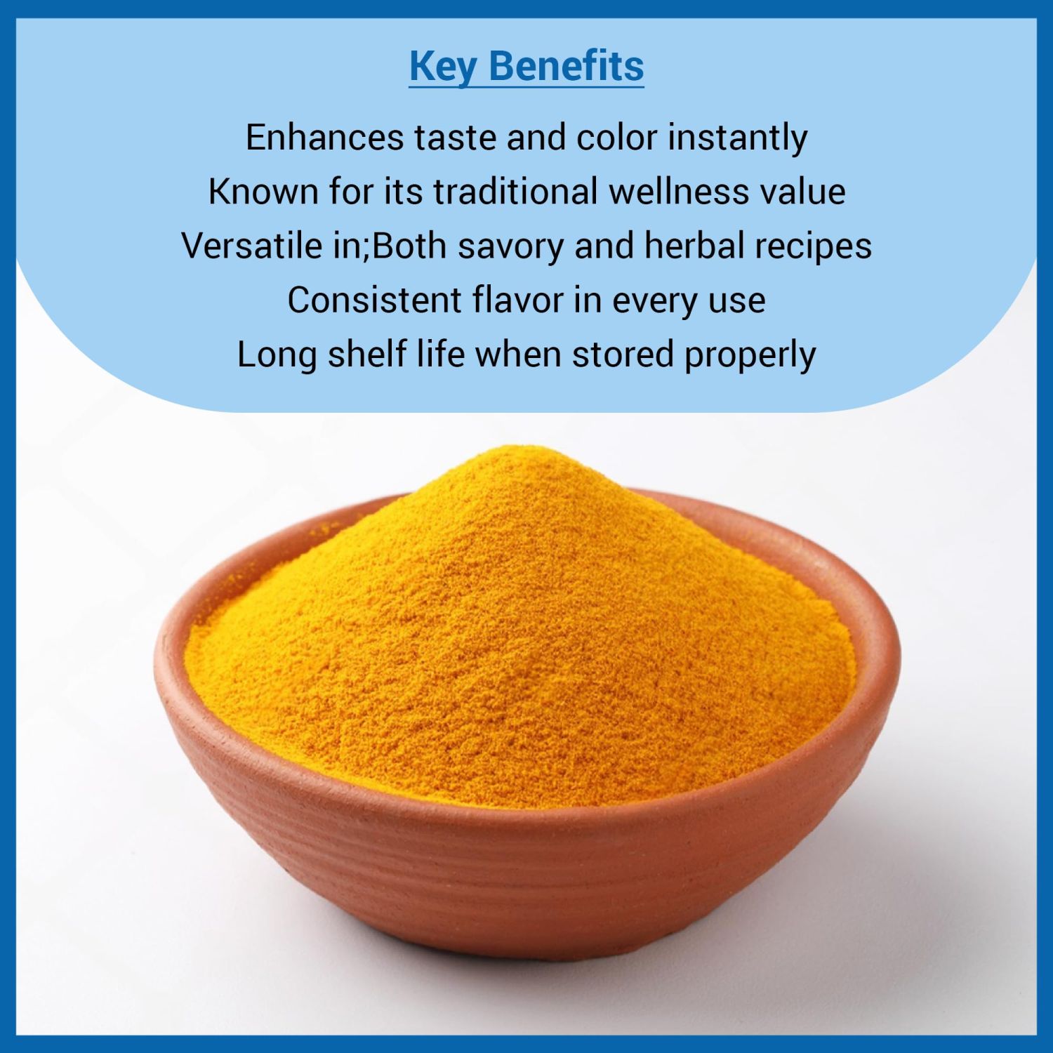 G/A TURMERIC POWDER 1KG (10S)