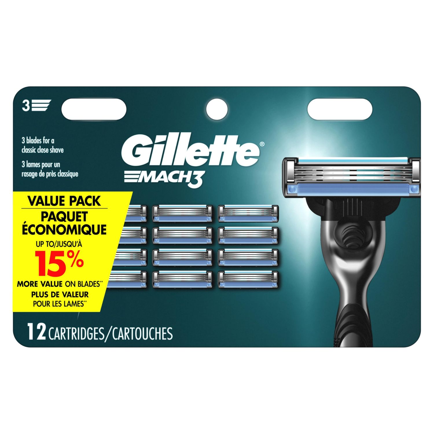 GILLETE MACH3 REFILL RAZ.780/=