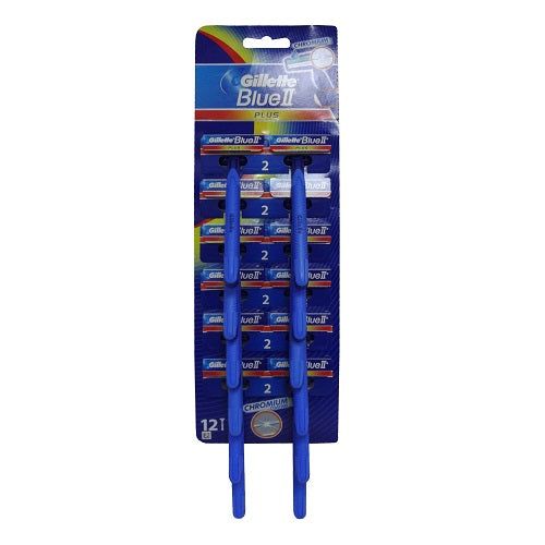Gillette Blue 2 72 + B3 Simple 48 + Bag