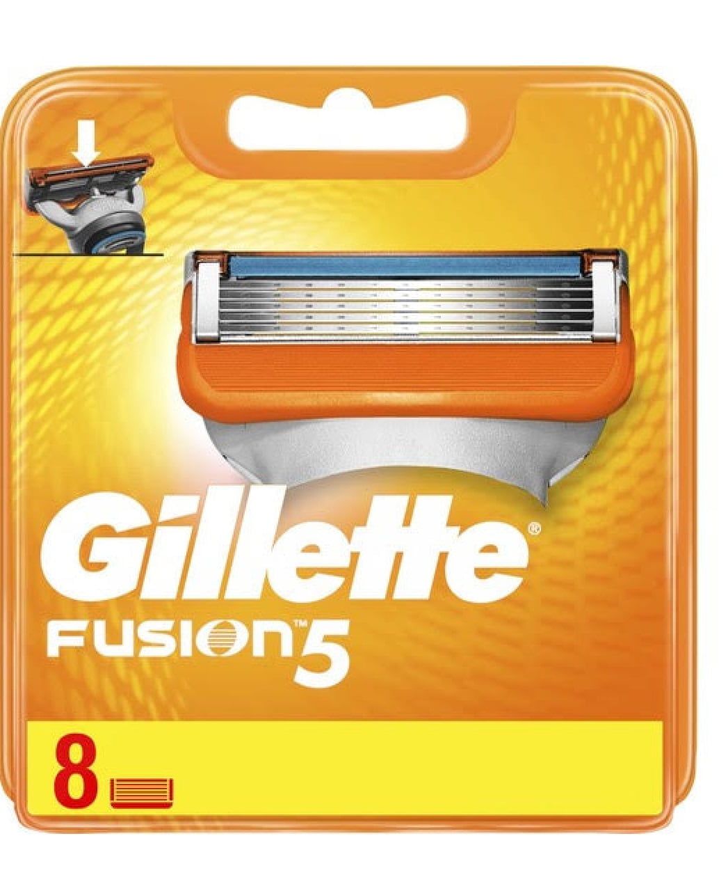 GILLETTE FUSION RAZOR(8)-3025/=