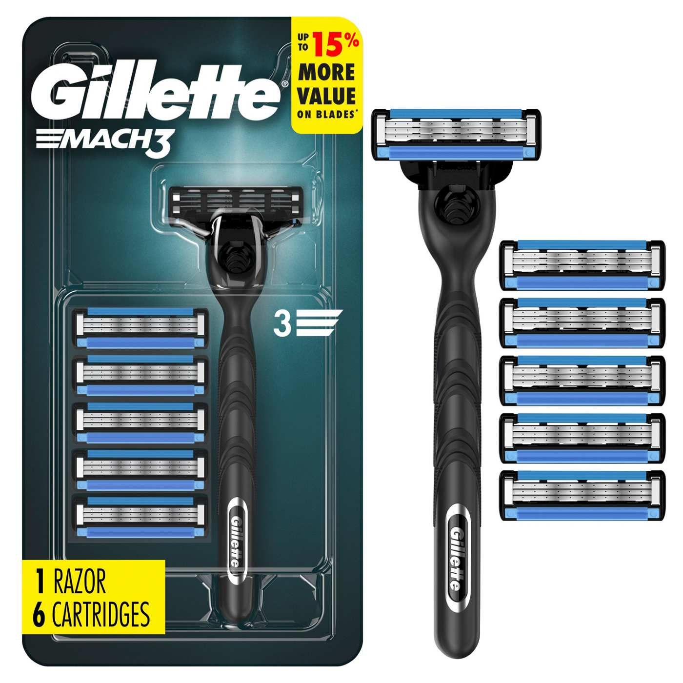 Gillette Mach3 Refil Razor VICT