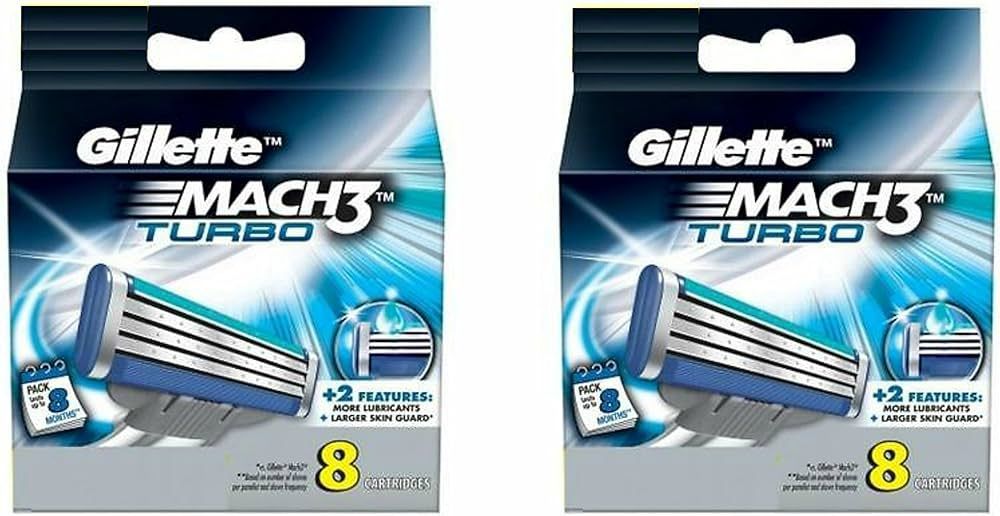 Gillette Mach3 Turbo Refil Razor
