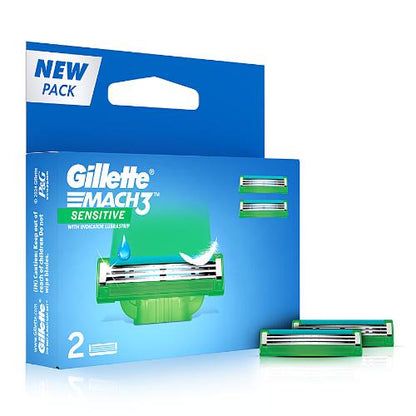 Gillette Mach3 Turbo Sensitive Cart 2S