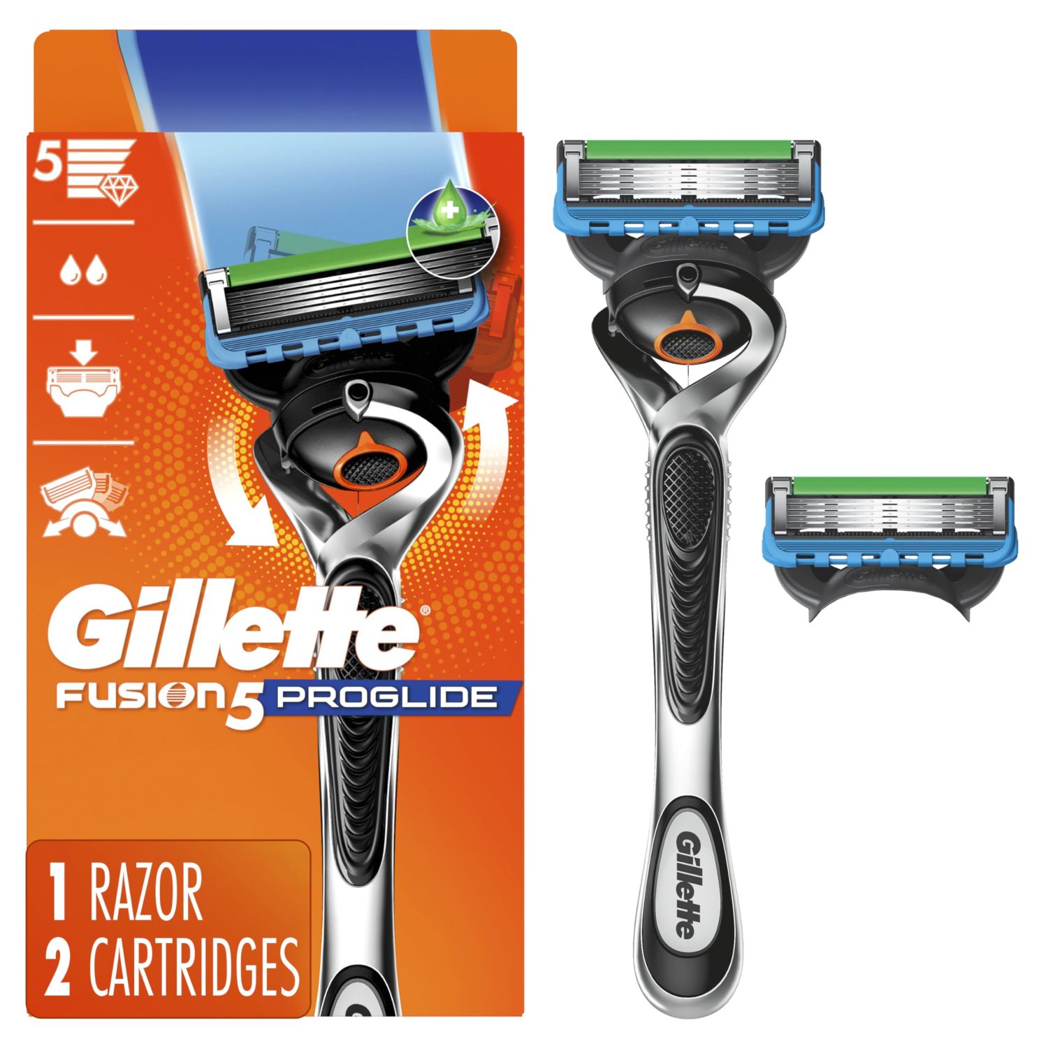 GILLETTE PROGLIDE RAZORS (24) 4620/=
