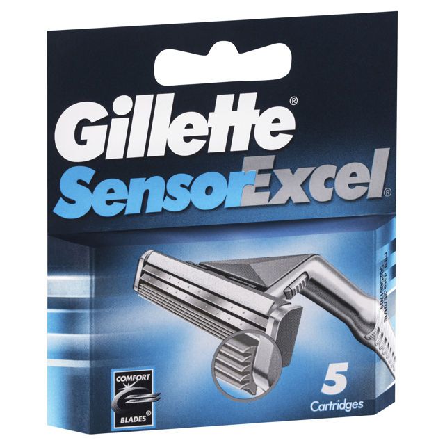 Gillette Sen.r Excel Cartri 5S @ Rs.599