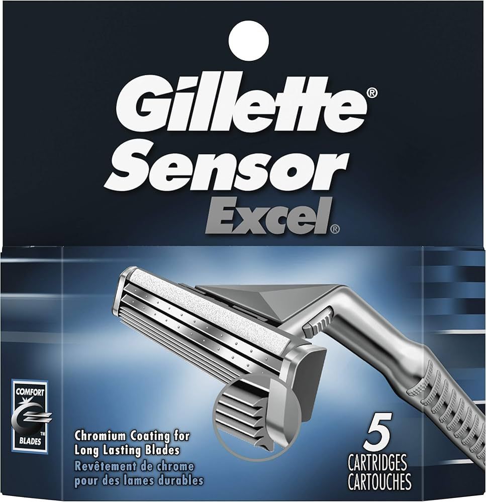 Gillette Sensor Excel Cartridges 5 S