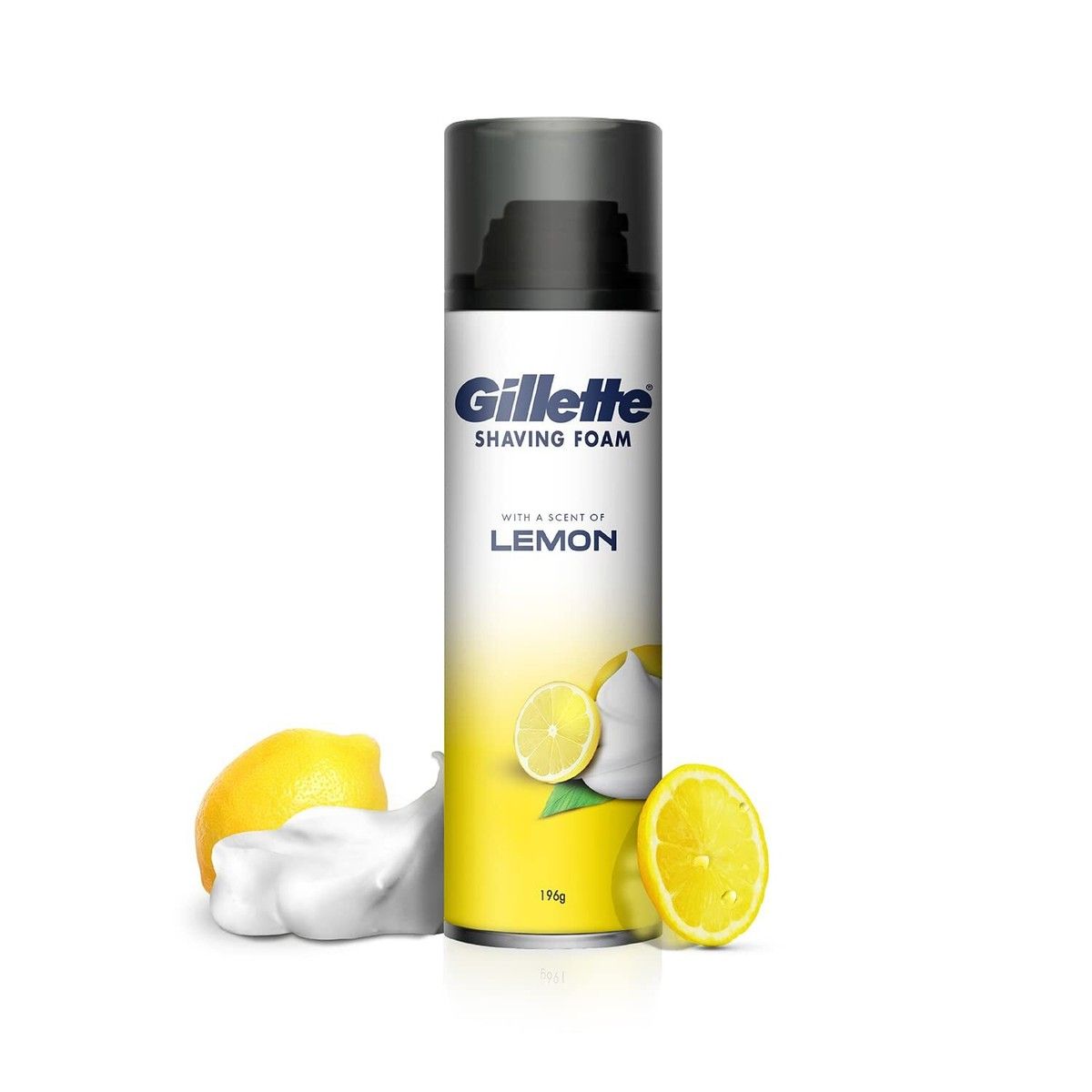 GILLETTE SHAV FOAM LIME 196G(24)-1450/=