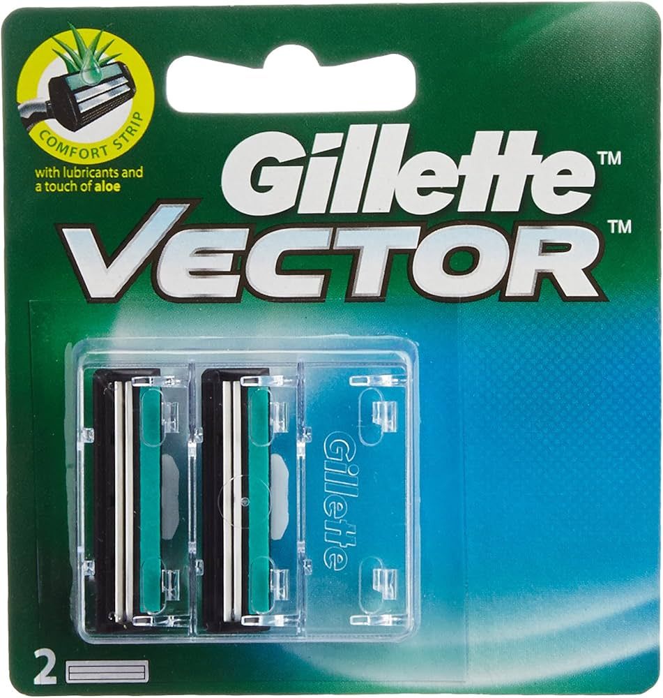 Gillette Vector Plus Cartridges 2 S