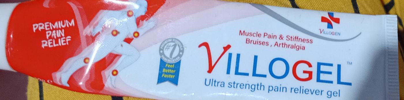 VILLOGEL {Ultra Strength Pain Relievergel} 30g