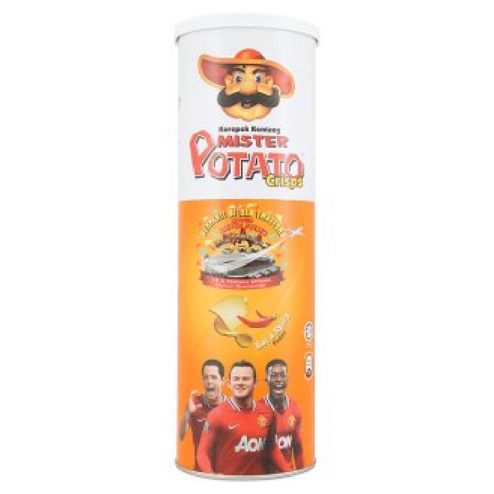 MP CRISPS HOT&SPICY 45G(12)-595/=