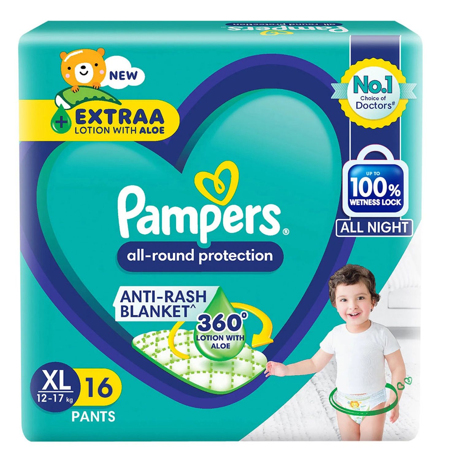 Pampers Pants Extra Large 16 s @ 15% Off