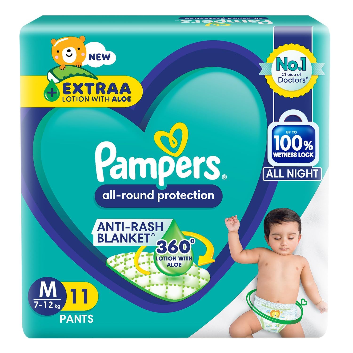 PAMPERS PANTS MD 11'S(18)-1300/=