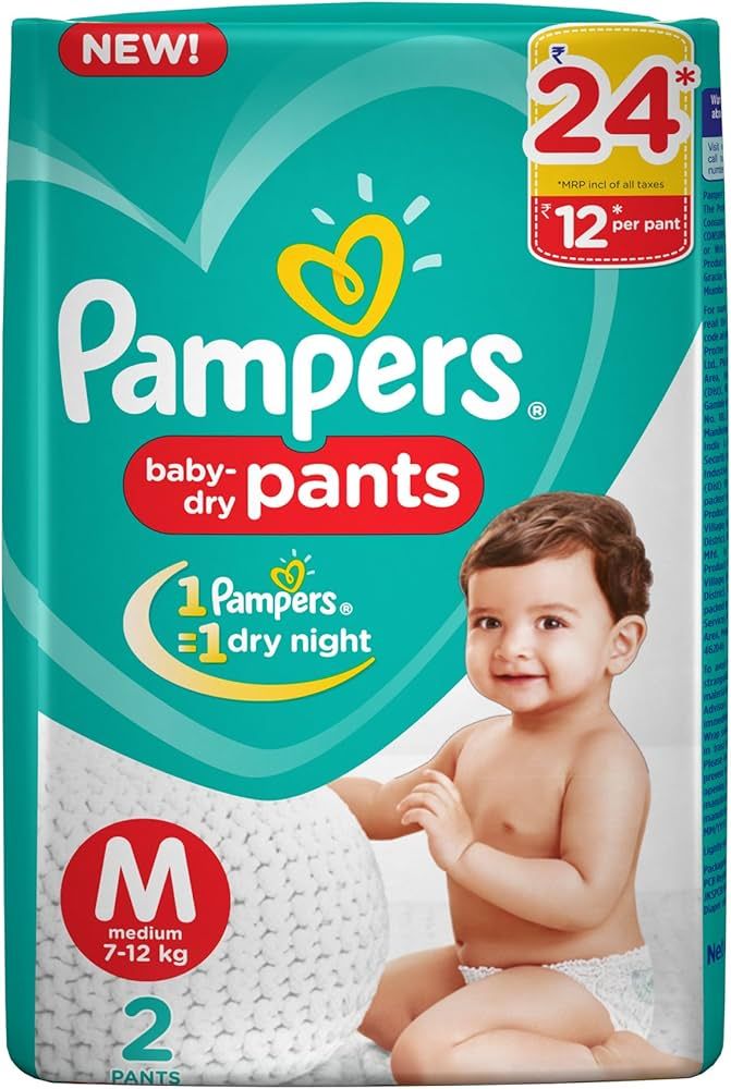 PAMPERS PANTS MD 13'S(12)-690/=