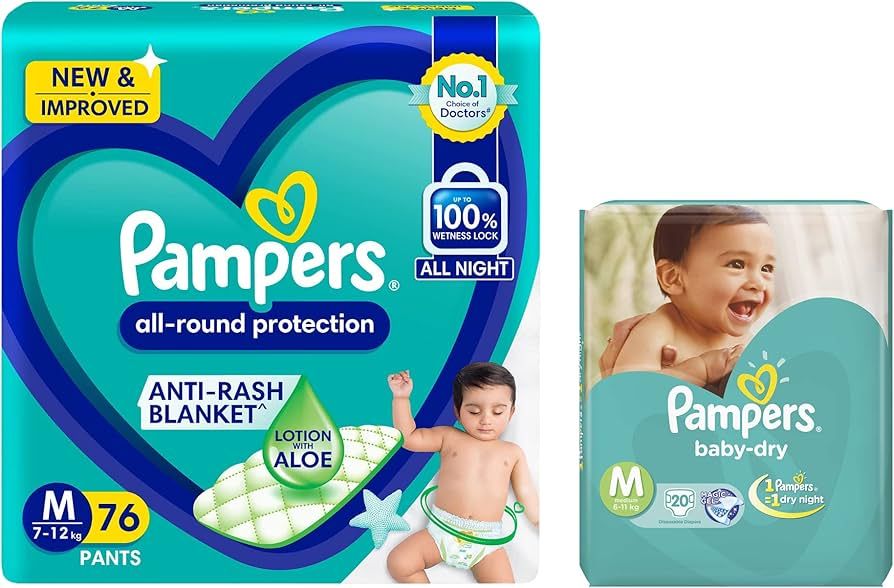 PAMPERS PANTS MD 13'S(12)-795/=