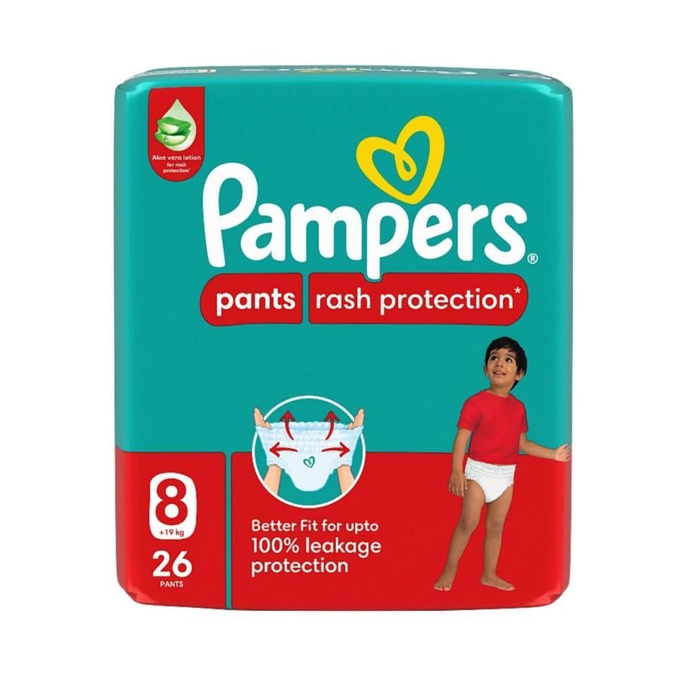PAMPERS PANTS MD 26'S(8)-1565/=