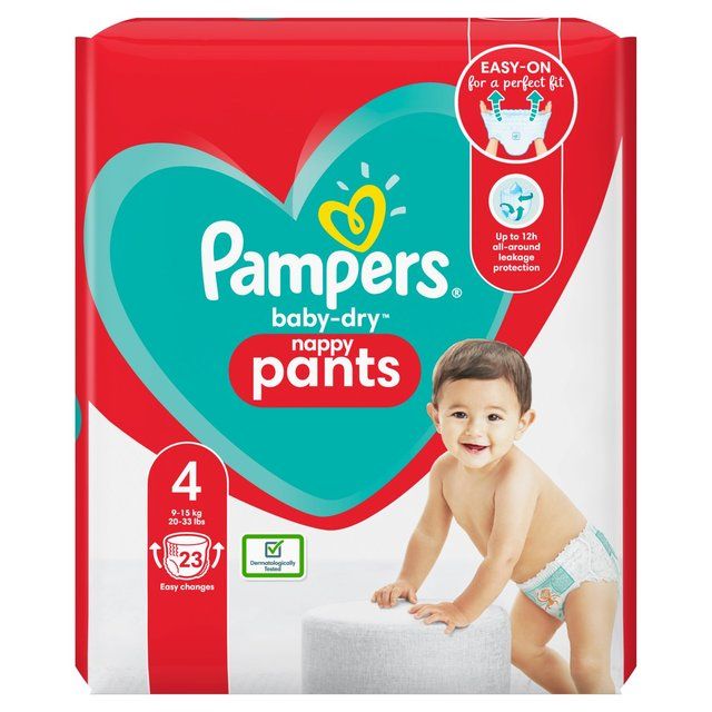 PAMPERS PANTS MD 50'S(4)-2700/=