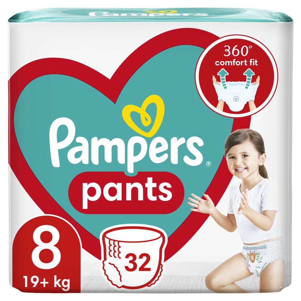 PAMPERS PANTS MD 8'S(32)-1100/=