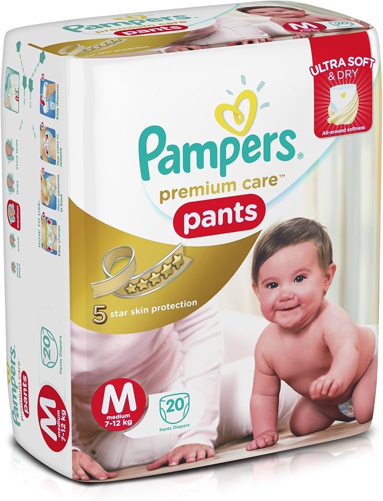 Pampers Pants Medium 20s @ 935