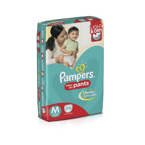 Pampers Pants Medium 56 s @ 2400