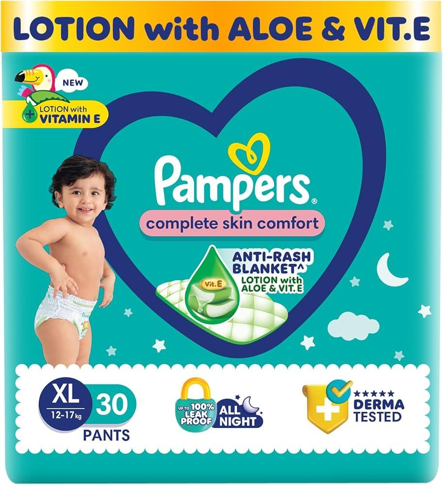 PAMPERS PANTS SM 30'S(12)-3455/=