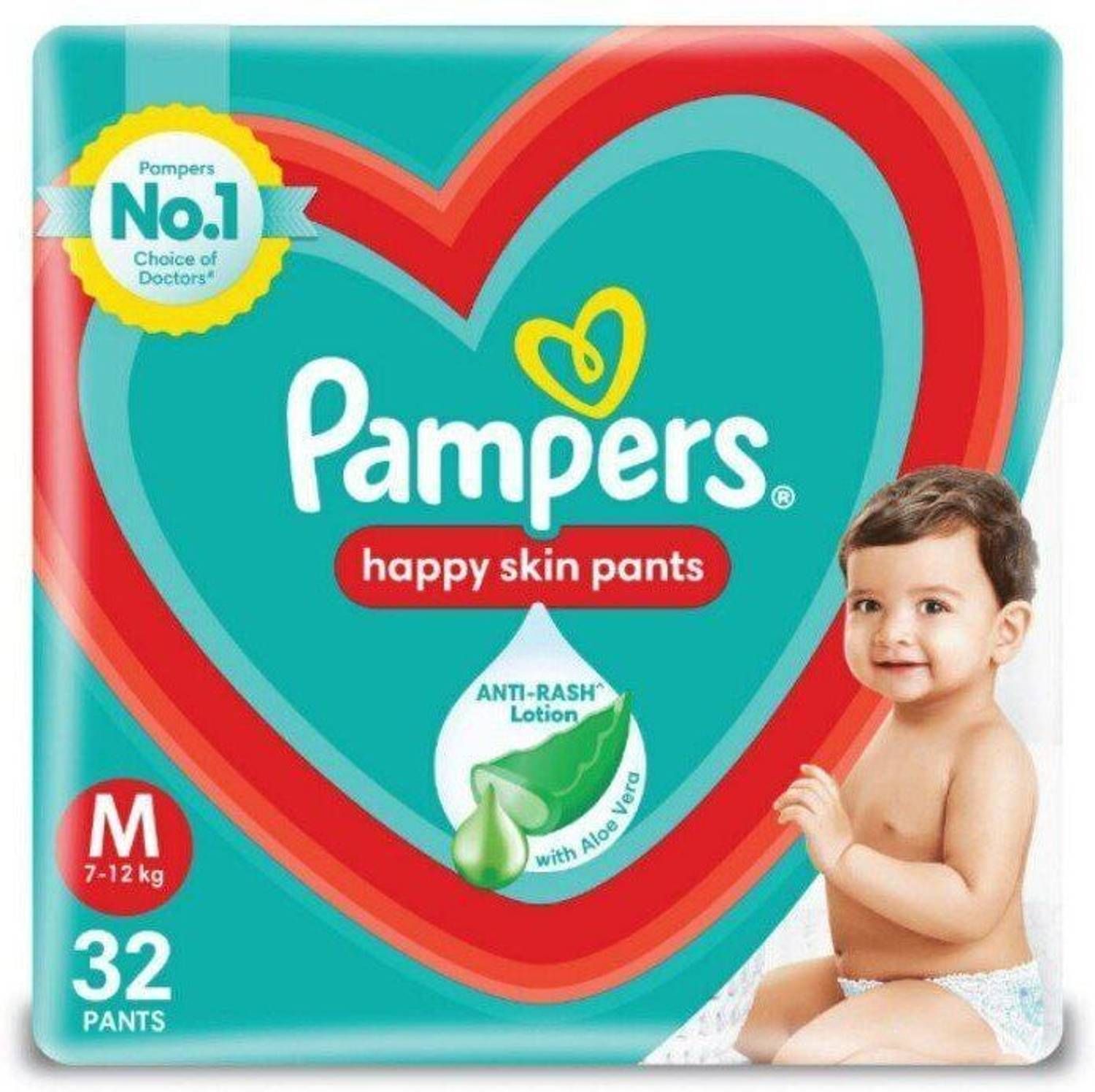 PAMPERS PANTS SM 32'S(12)-2780/=