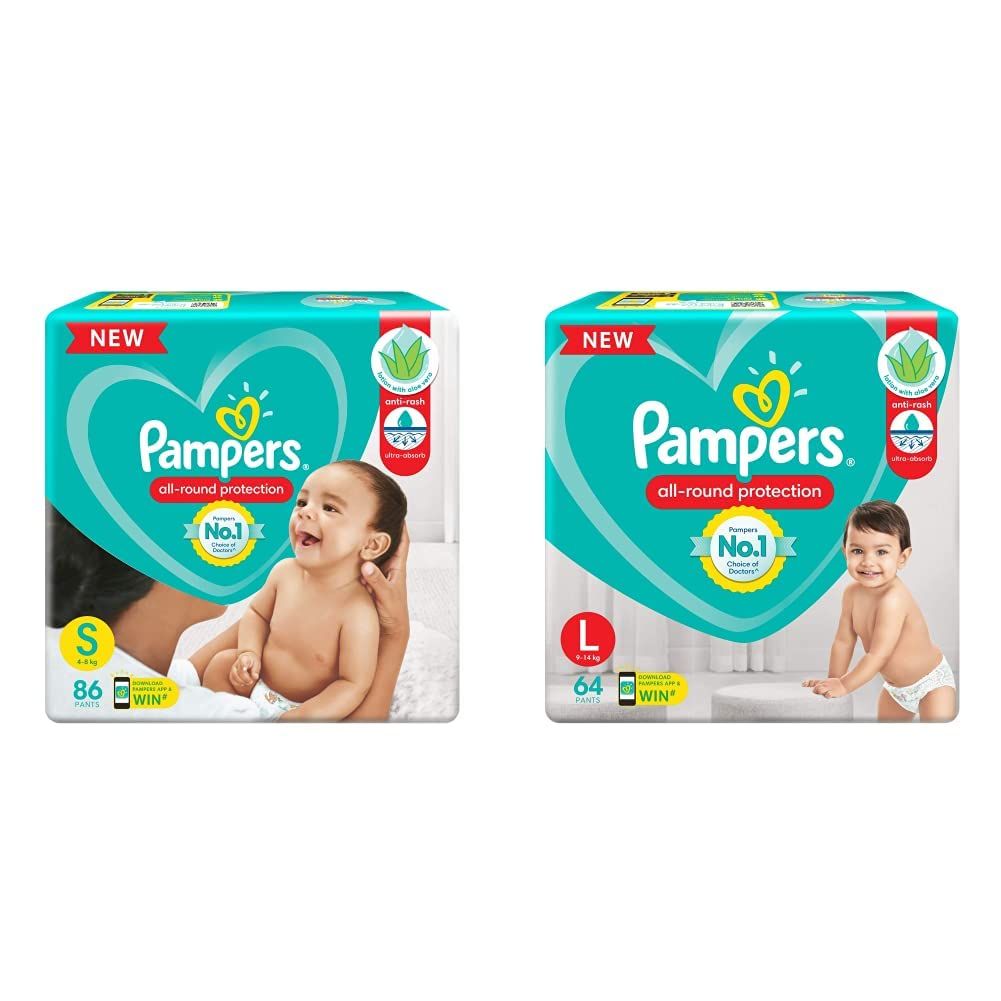 PAMPERS PANTS SM 86'S(4)-6650/=