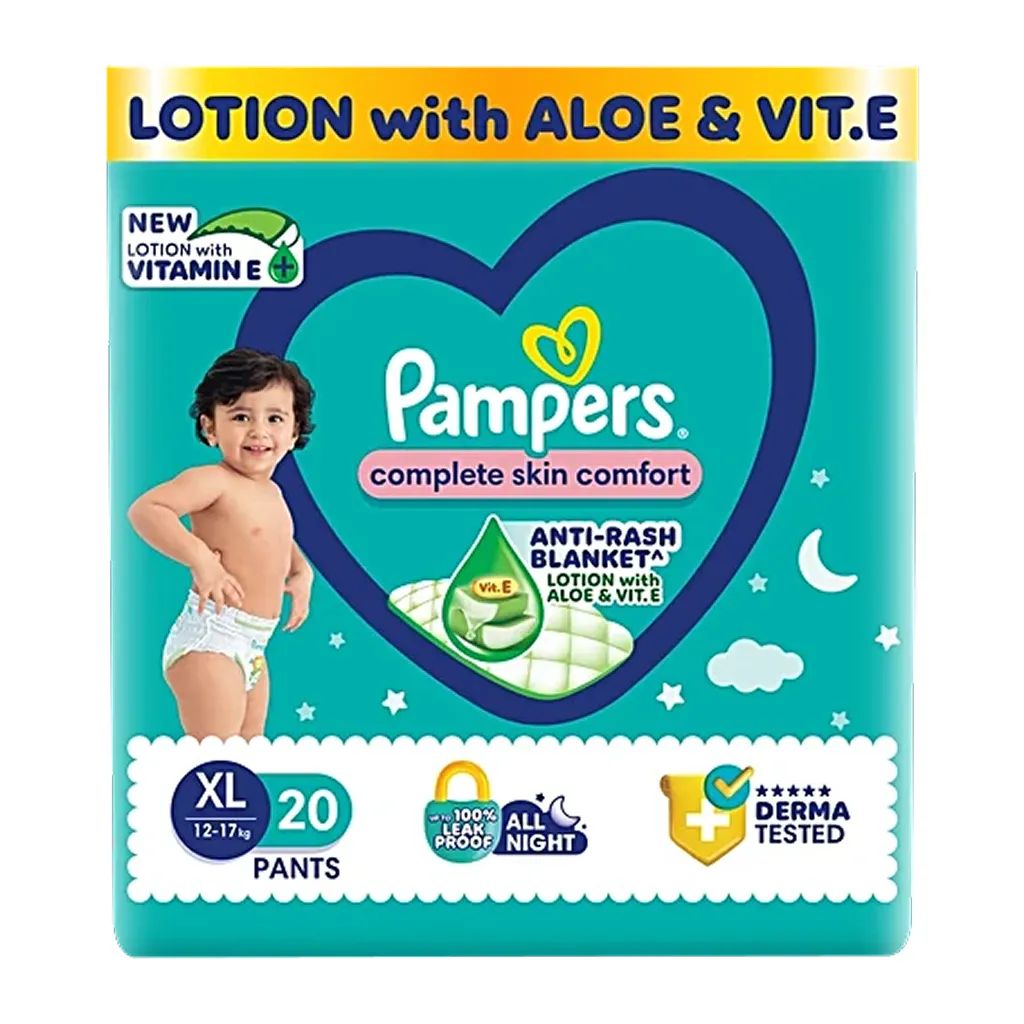 PAMPERS PANTS XL 20'S(12)-2550/=