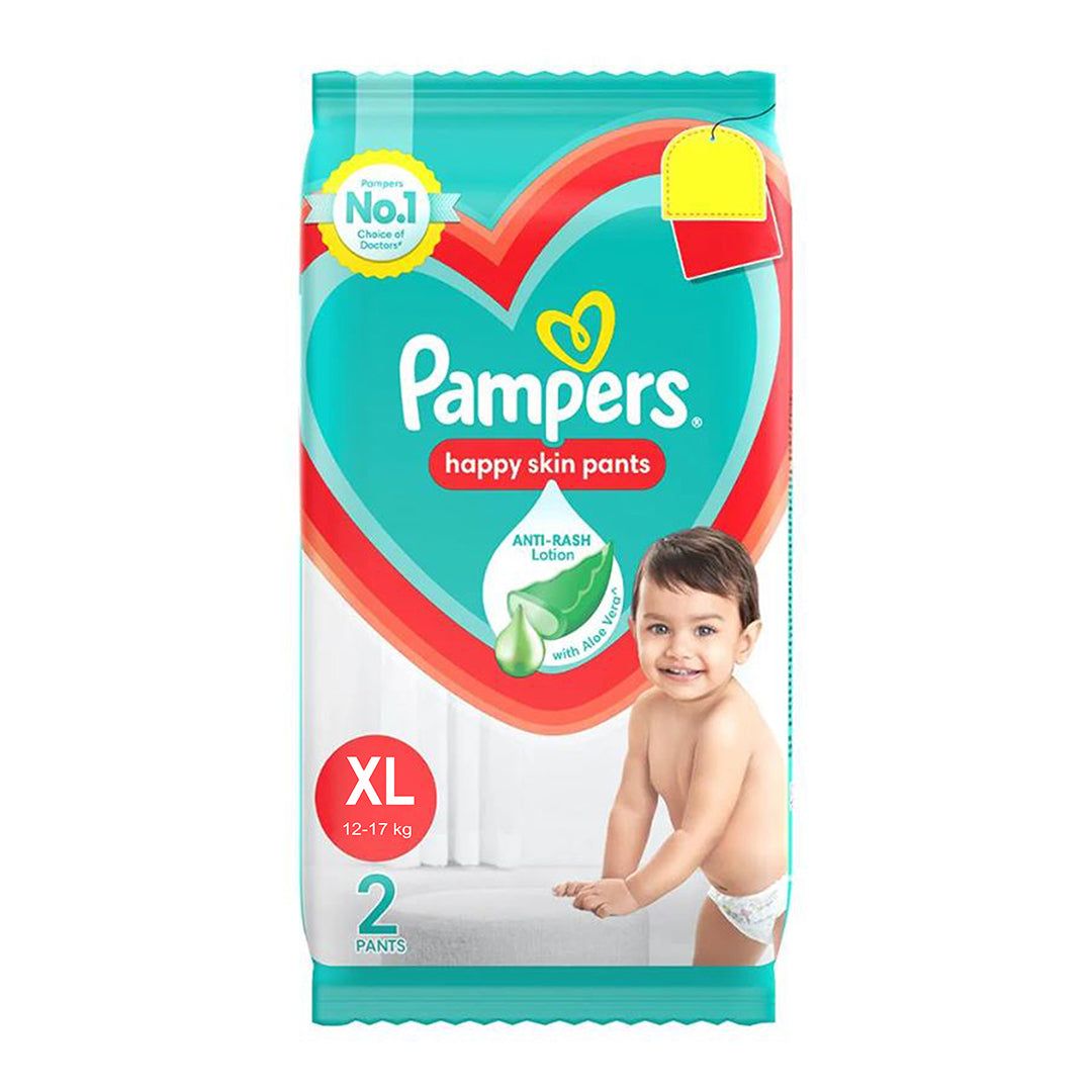 PAMPERS PANTS XL 34'S 2 UNIT(2)-4100/=