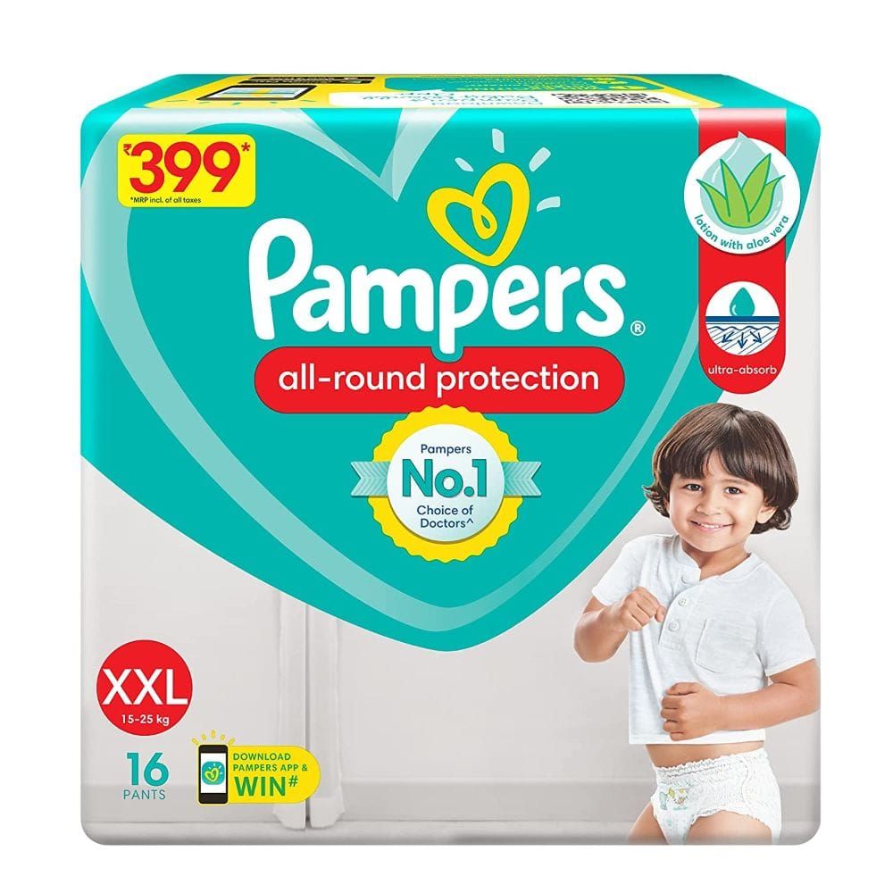 PAMPERS PANTS XXL 16'S(12)-2100