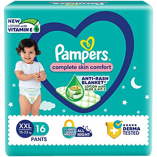PAMPERS PANTS XXL 16'S(12)-2495/=