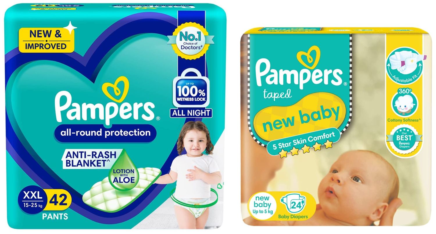 PAMPERS PANTS XXL 42'S(4)-5000/=