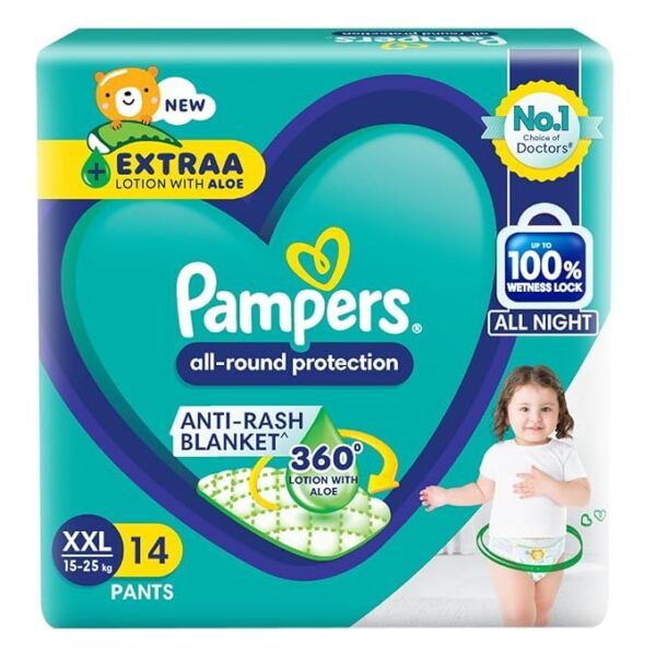 PAMPERS PANTS XXL14'S(12)-1900/=