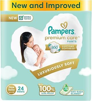 PAMPERS PREMIUM TAPE NB24'S (12) -2605/=