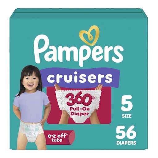 PAMPERS TAPE LG 5'S(36)-295/=