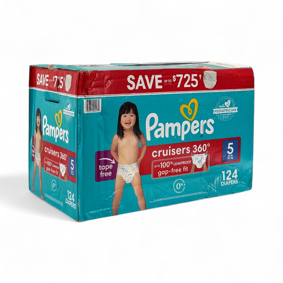 PAMPERS TAPE LG 5'S(36)-470/=