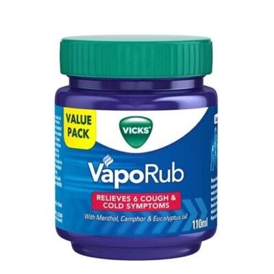 VICKS VAPORUB 110ML (72)-1455/=