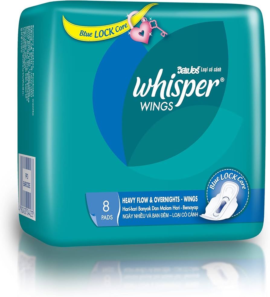 Whisper Heavy Flow Over Night 8 s