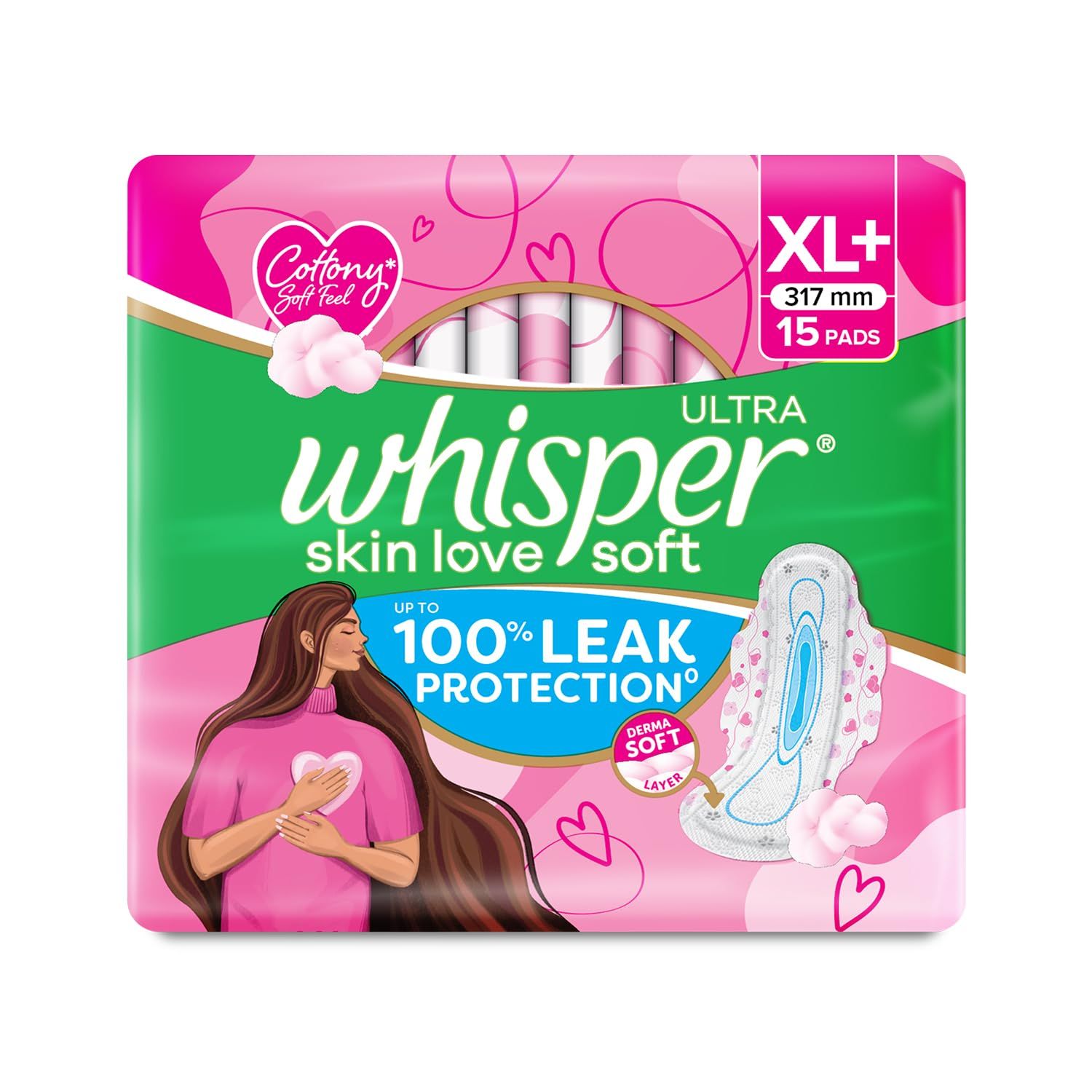 WHISPER ULTRA S/LOVE SOFT XL15(36)-595/=